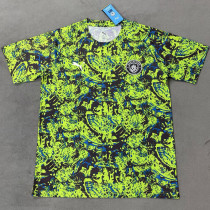 2025-26 Man City Green Special Edition Training shirts