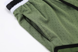 A2502 AJ Green Casual Short Pants #橄榄绿