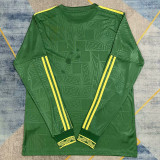2025-26 Mexico Special Edition Green Long Sleeve Soccer Jersey (长袖)