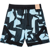 C2501 AJ Black blue Casual Short Pants #破冰斑蓝