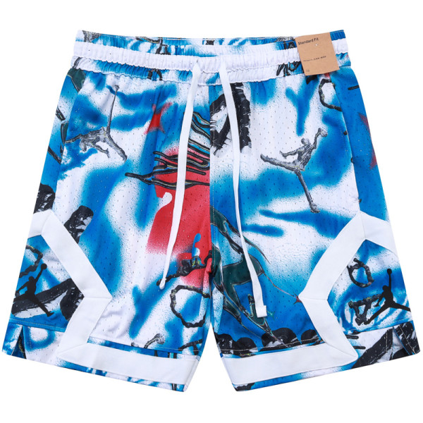 C2503 AJ White Casual Short Pants #素描白