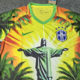 2025-26 Brazil Red Yellow Green Special Edition Training shirts