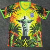 2025-26 Brazil Red Yellow Green Special Edition Training shirts