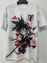 2025-26 Japan White Special Edition Fans Soccer Jersey (小悟空)