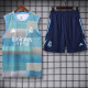 2025-26 RMA Light blue Tank top and shorts suit