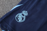 2025-26 RMA Blue Tank top and shorts suit