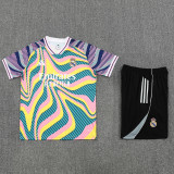 2025-26 RMA Yellow green Training Short Suit