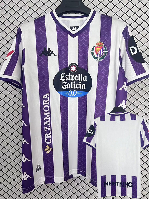 2025-26 Valladolid Home Fans Soccer Jersey