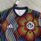 2025-26 Club America Purple Green Training Shirts