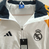 2025-26 RMA White Windbreaker