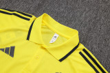 2025-26 RMA Yellow Short shirts and Long trousers Suit #C2548