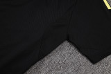 2025-26 JUV Black Short shirts and Long trousers Suit #C2550