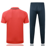 2025-26 Bayern Orange Short shirts and Long trousers Suit #C2545