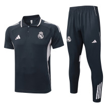 2025-26 RMA Royal blue Short shirts and Long trousers Suit #C2549