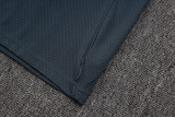 2025-26 Bayern Dark gray Short shirts and Long trousers Suit #C2544