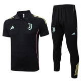 2025-26 JUV Black Short shirts and Long trousers Suit #C2550