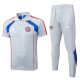 2025-26 Bayern Grey Short shirts and Long trousers Suit #C2547