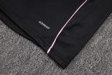 2025-26 JUV Black Half Pull Tracksuit #B2557(半拉链)