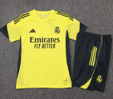 2025-26 RMA Yellow Training Short Suit #D25131
