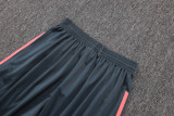 2025-26 Bayern Dark gray Tank top and shorts suit #D25142