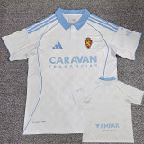 2025-26 Zaragoza Home Fans Soccer Jersey