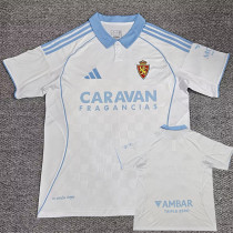 2025-26 Zaragoza Home Fans Soccer Jersey