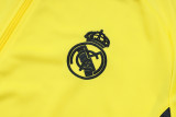 2025-26 RMA Yellow Jacket Tracksuit #A2566