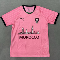 2025-26 Morocco Pink Special Edition Training shirts (城市版)