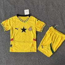 2024-25 Ghana  Away Kids Soccer Jersey