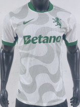2025-26 Sporting Lisbon Away Player Version Soccer Jersey
