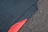 2025-26 Bayern Dark gray Tank top and shorts suit #D25142