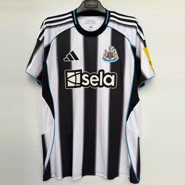 2025-26 Newcastle Home 1:1 Fans Soccer Jersey