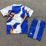 2025-26 RMA Blue orange Special Edition Kids Training