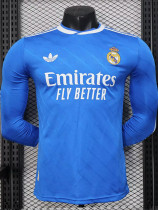 2025-26 RMA Third Long Sleeve Player Version Soccer Jersey (长袖球员)