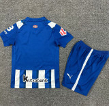 2025-26 Alaves Home Kids Soccer Jersey