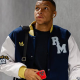 2025-26 RMA Royal Blue Cotton Baseball Jacket