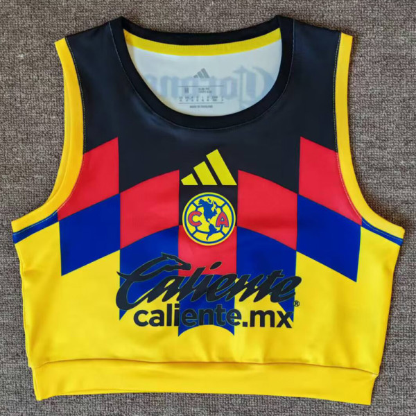 2025-26 Club America Home Women Yoga Vest (女背心)