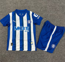 2025-26 Alaves Home Kids Soccer Jersey