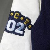 2025-26 RMA Royal Blue Cotton Baseball Jacket
