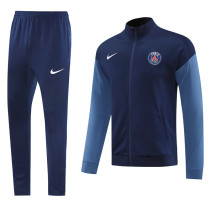 2025-26 PSG Royal blue Jacket Tracksuit #03