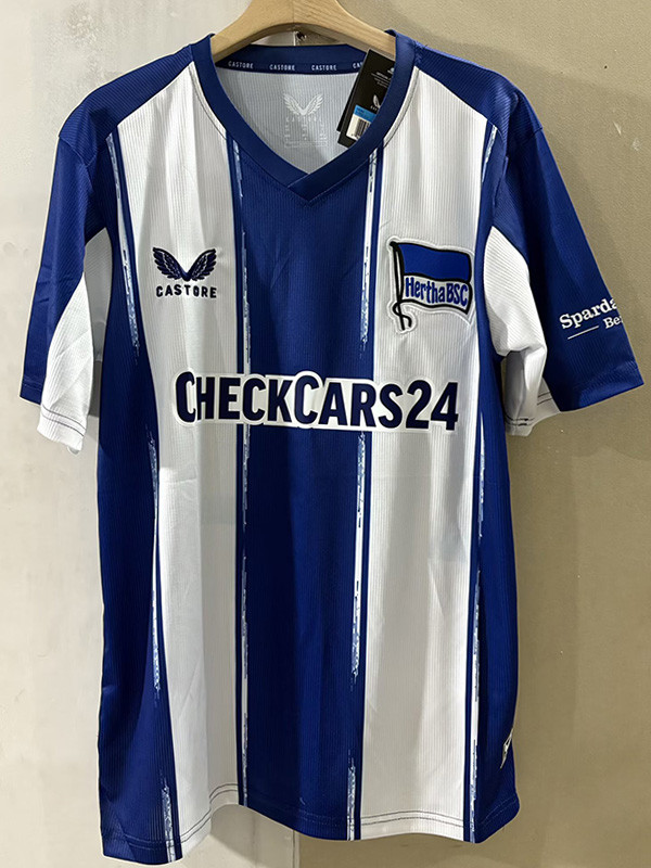 2025-26 Hertha BSC Home Fans Soccer Jersey