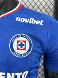 2025-26 Cruz Azul Home Player Version Soccer Jersey