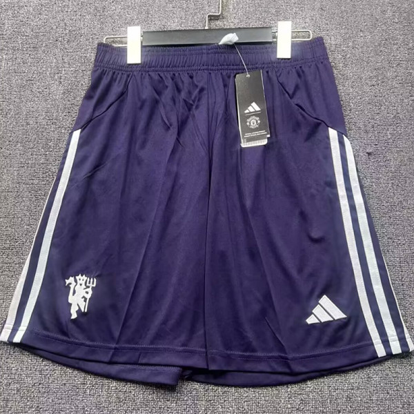 2025-26 Man Utd Purple Shorts Pants