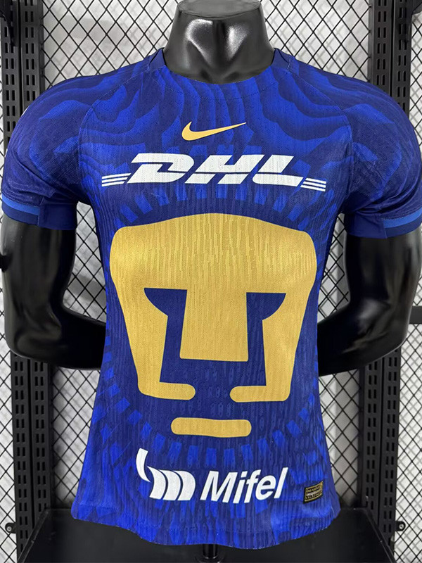 2025-26 Pumas UNAM Away Player Version Soccer Jersey