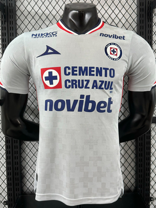 2025-26 Cruz Azul Away Player Version Soccer Jersey