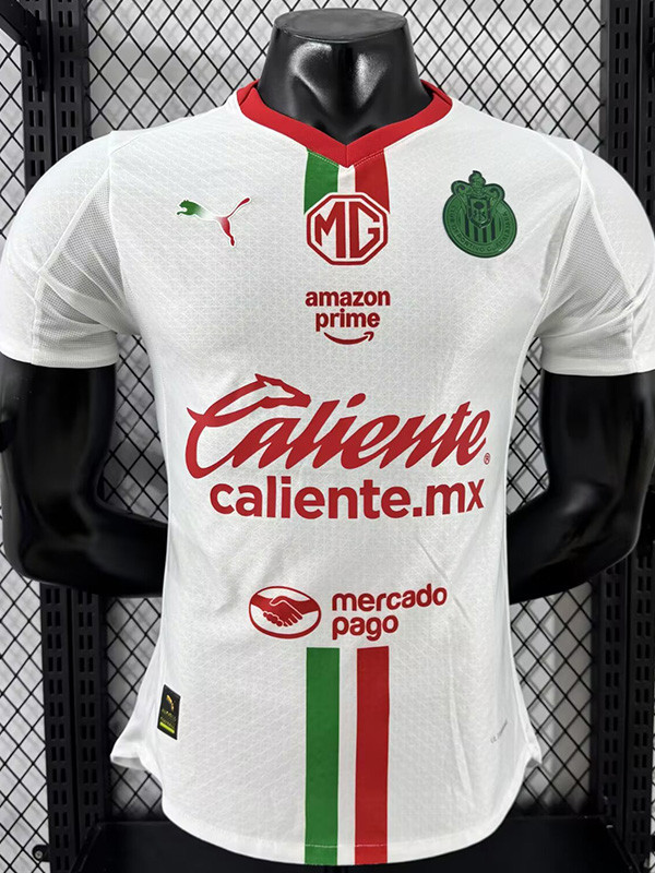 2025-26 Chivas Guadalajara Away Player Version Soccer Jersey