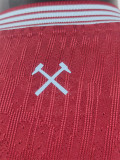 2025-26 West Ham Home Player Version Soccer Jersey