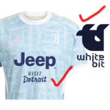 2025-26 JUV Away Player Version Soccer Jersey