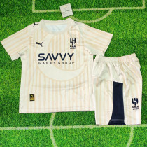 2025-26 Al-Hilal Club World Cup Away Kids Soccer Jersey