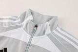 2025-26 RMA Light gray Jacket Tracksuit #07